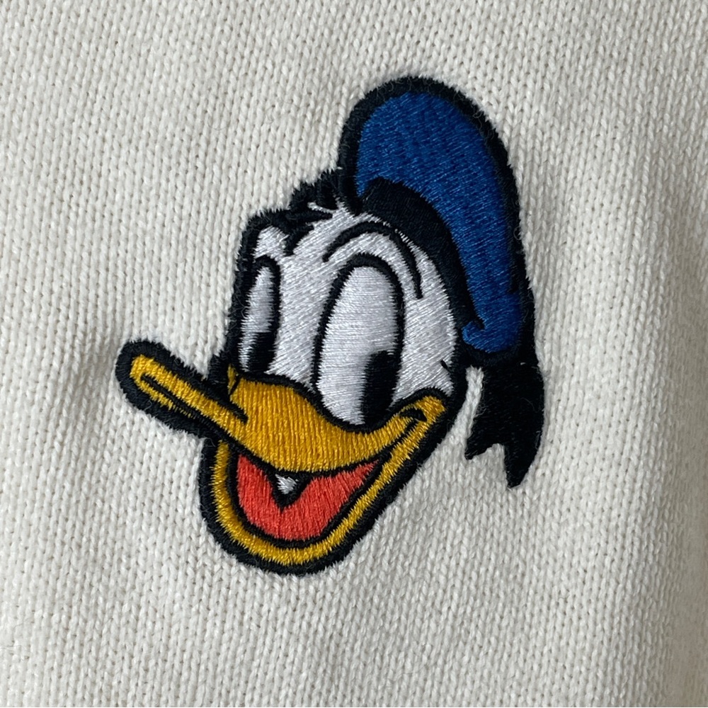 Donald Duck DISNEY Sweater COTTON BLEND Size Small